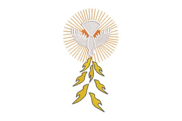 Angel of Heaven in Dove Shape