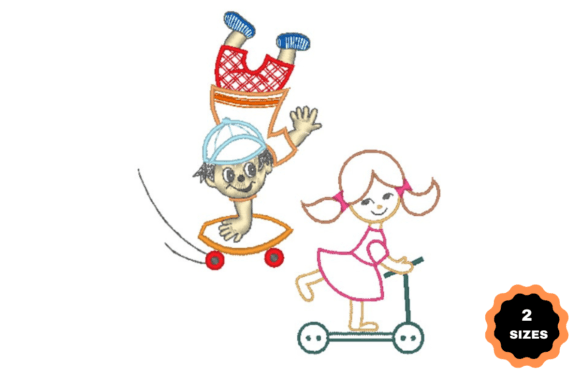 Boy and Girl Play