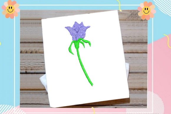 Delicate Blue Flower
