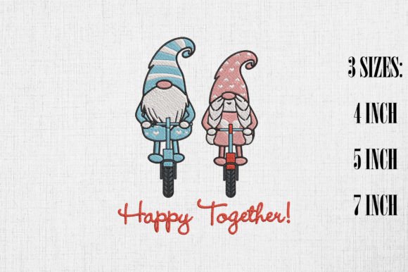 Happy Together Couple Gnome Valentine