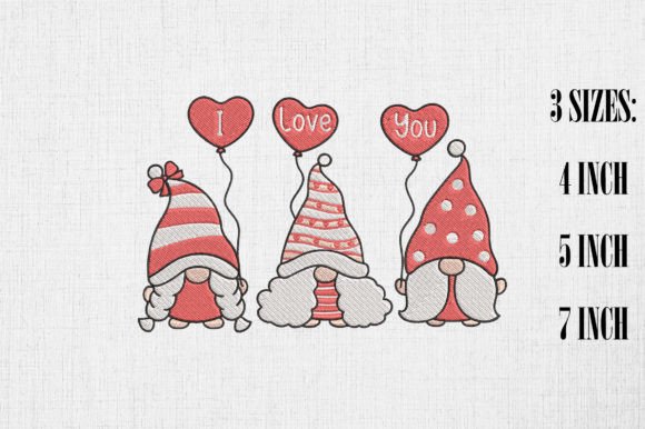 I Love You Gnomes Valentine’s Day