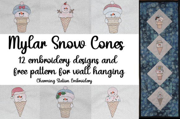 Mylar Snow Cones