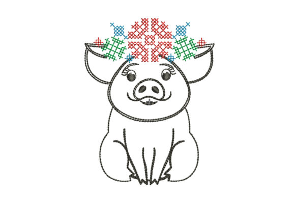 Pig with Flowers: A Designer’s Real-World Embroidery Review