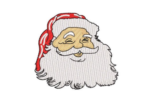Smiling Santa Claus Face