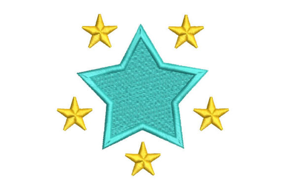 Stars Figure: A Timeless Embroidery Design for Meaningful Gifts