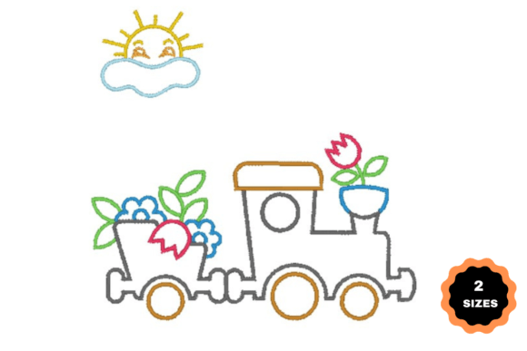 Train of Flowers